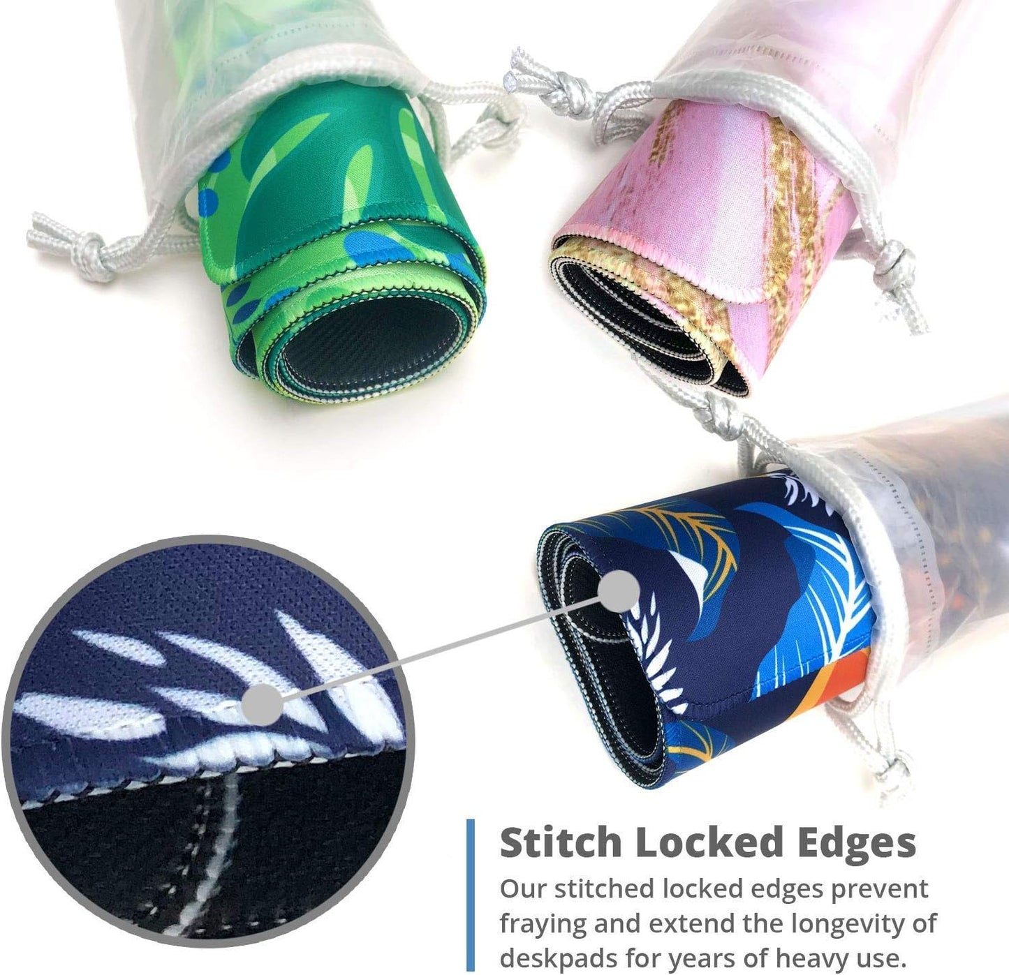 Large Mouse Pad Long Desk Mat Keyboard Pad Desktop Accessories Home School College Decor Supplies Pretty Extended Mousepad Big Office Essentials Women Girls XL Plant Pink Green Cute Cactus